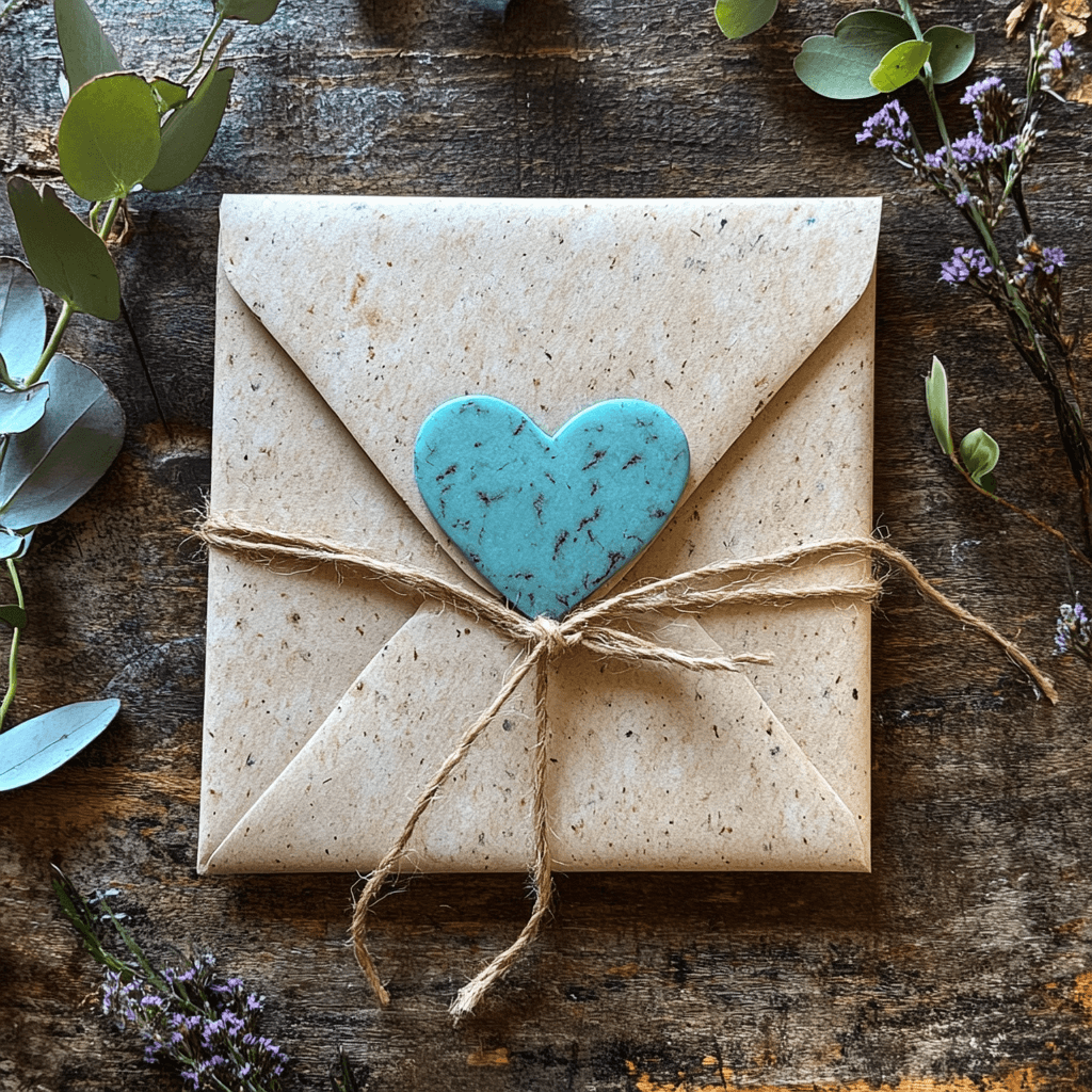 an envelope lying on a table symbolising email marketing